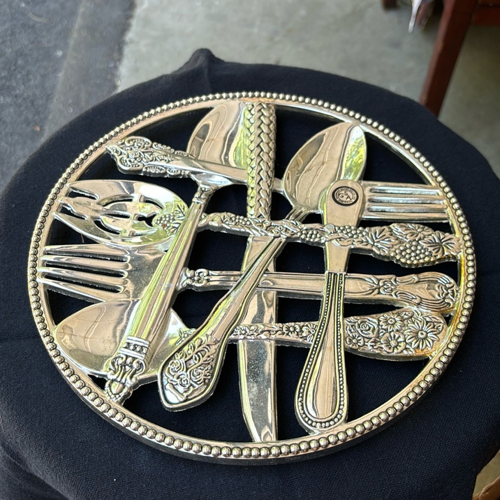 Vintage Godinger Silver Plate Flatware Trivit